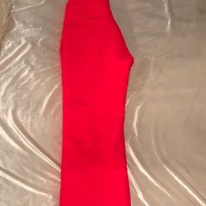 Neon Pink Ski Pants